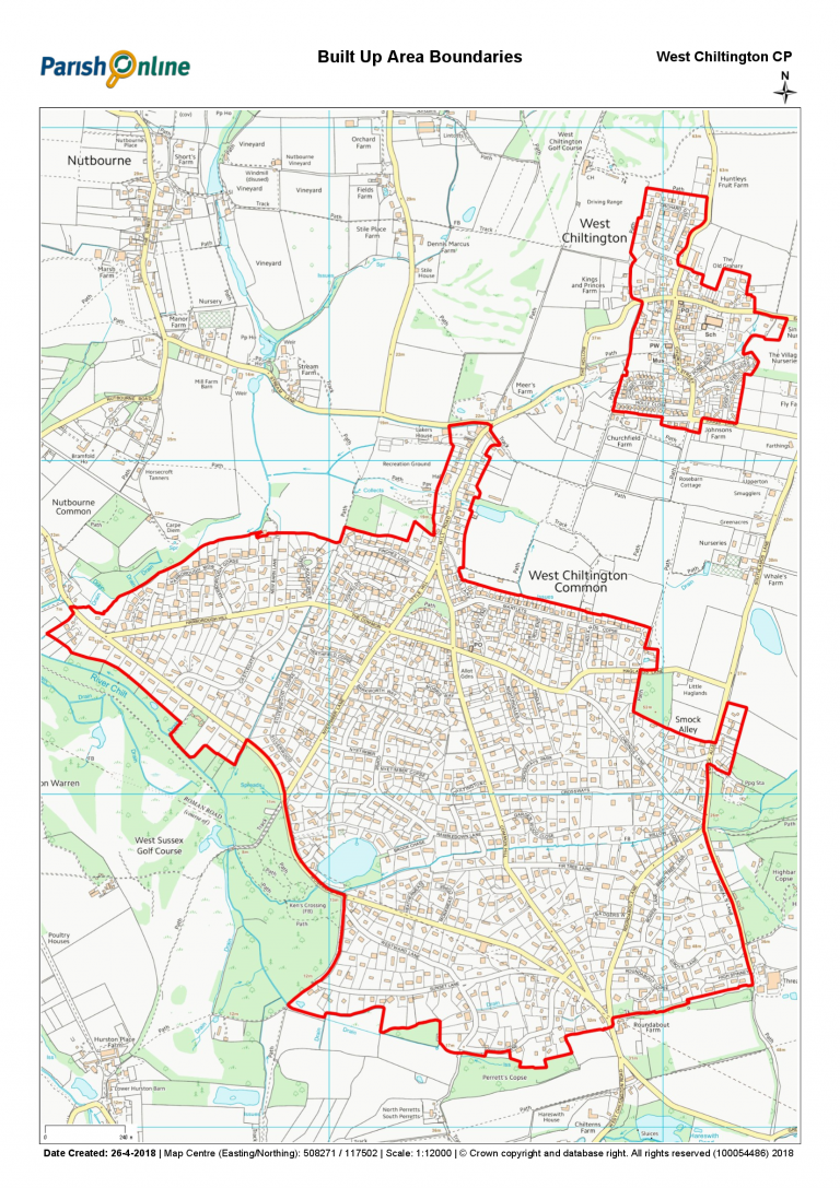 Built Up Area Boundaries West Chiltington Parish Council